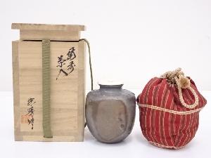 備前焼　山本宗秀造　茶入　□z